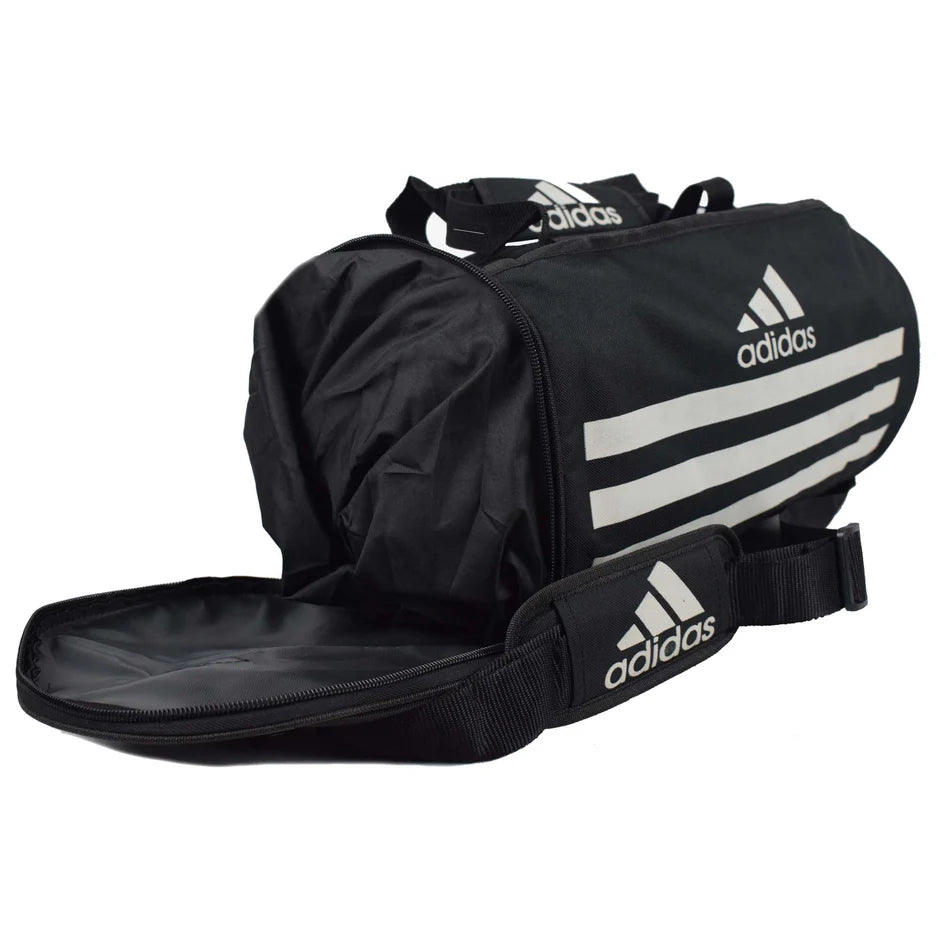 Ads Duffle bag With Shoe Compartment Black - 18 inches