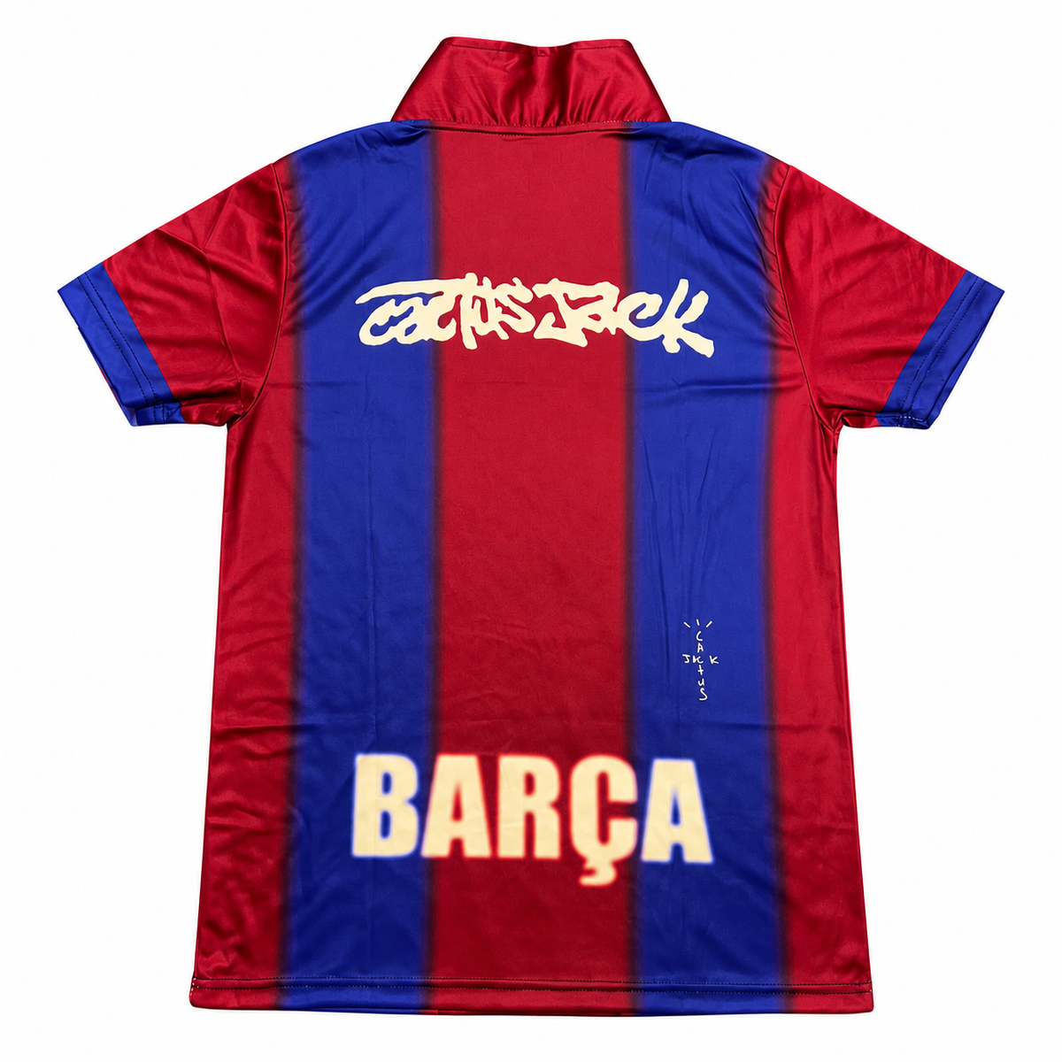 Barcelona Cactus Jack Skeleton Style Retro Jersey