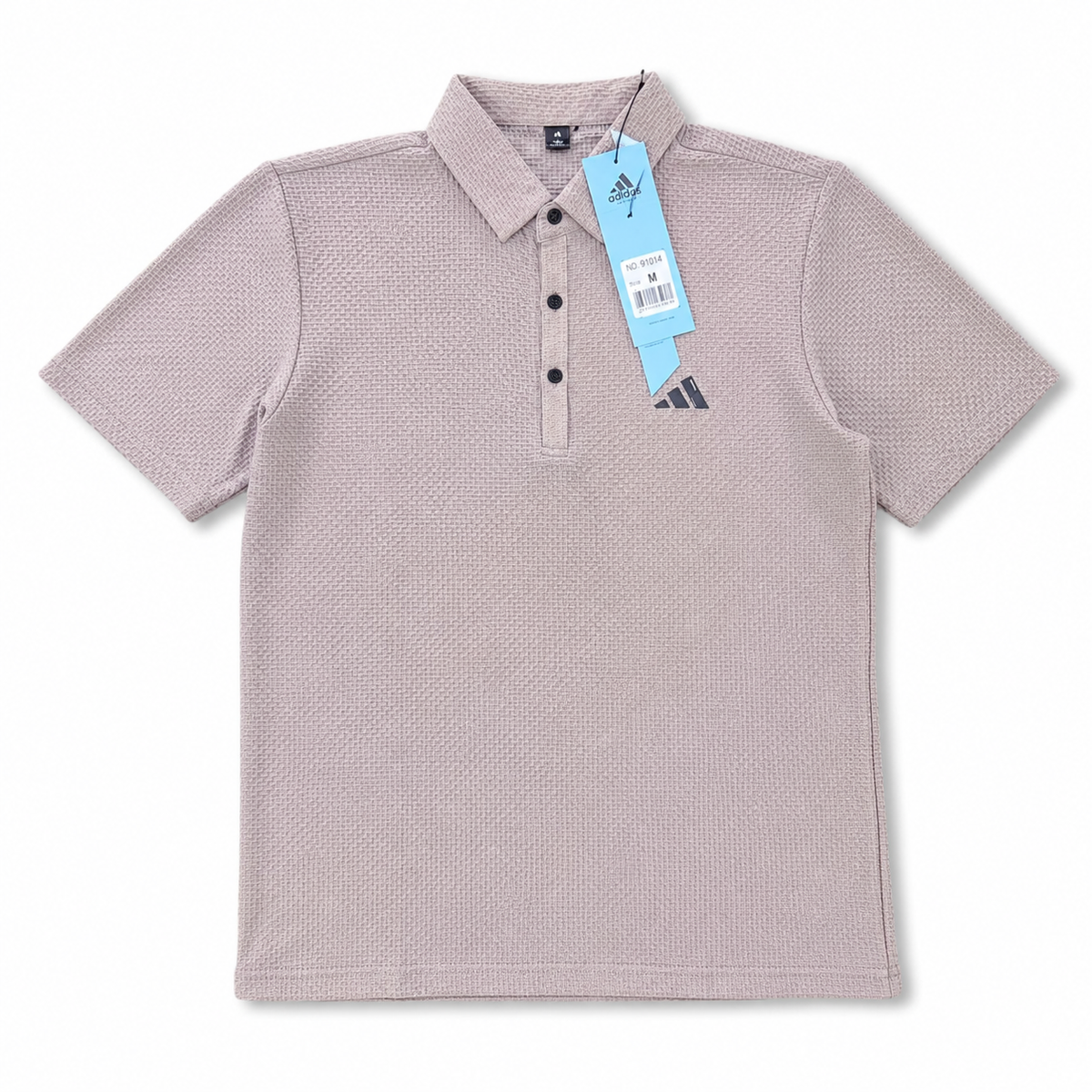 Men’s Bubble Fabric Polo Shirt