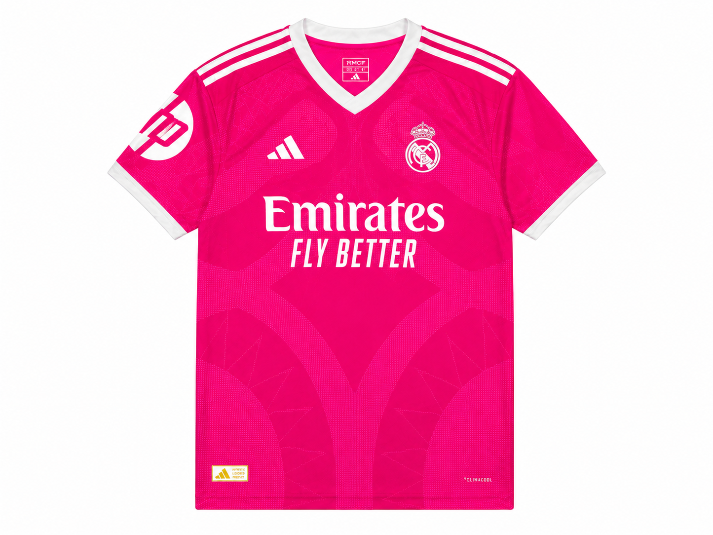 Real Madrid Third Jersey 2025/26 Mbappe 10 Pink Soccer