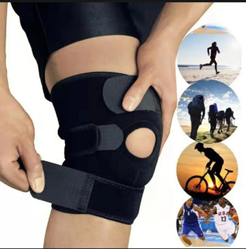 Open Patella Knee Support Brace – Adjustable Compression Sleeve for Pain Relief & Sports Injury Recovery