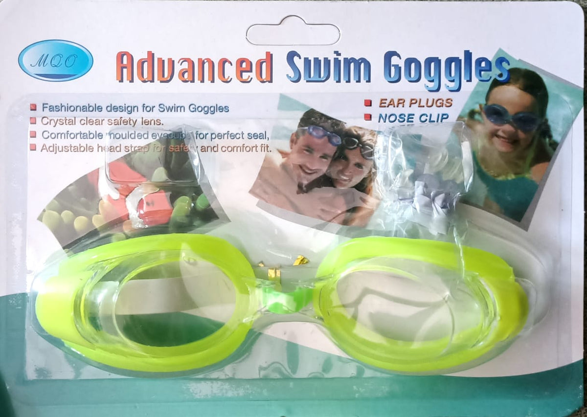 Pack of 3 Swimming Google Set 1 x Google , 1 x nose clip , 1 x pair ear plug