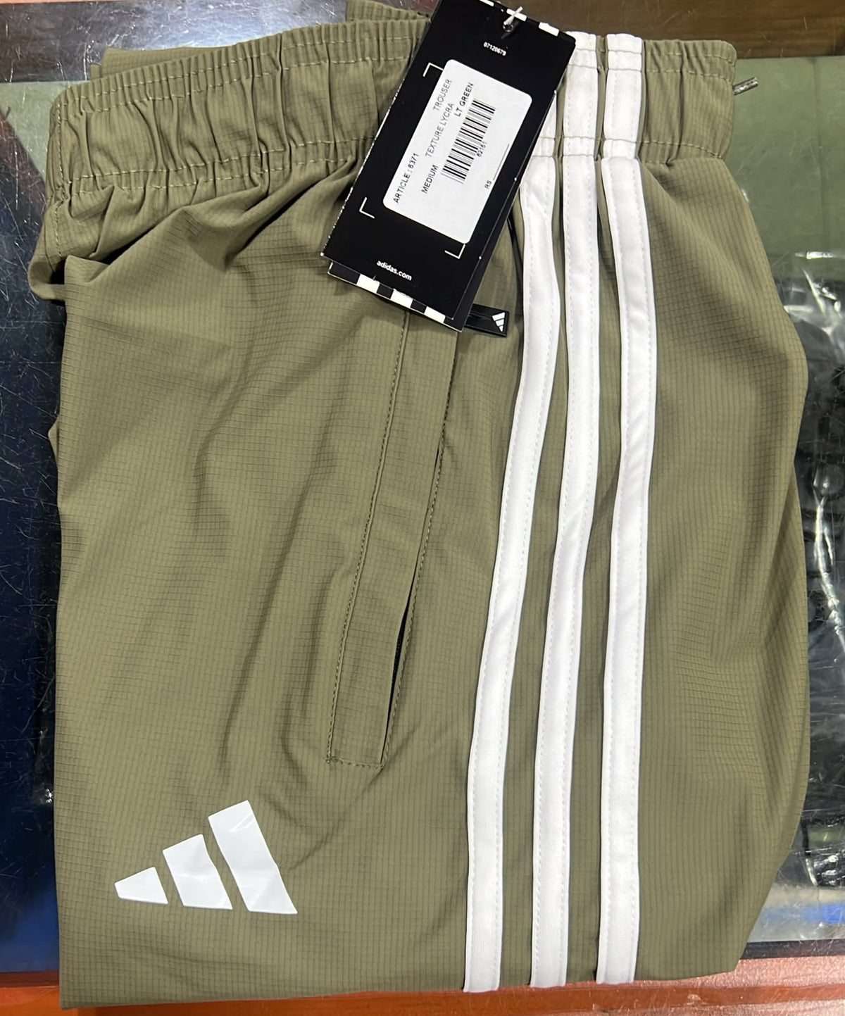 Adidas Trouser – 3 Stripes Open Bottom