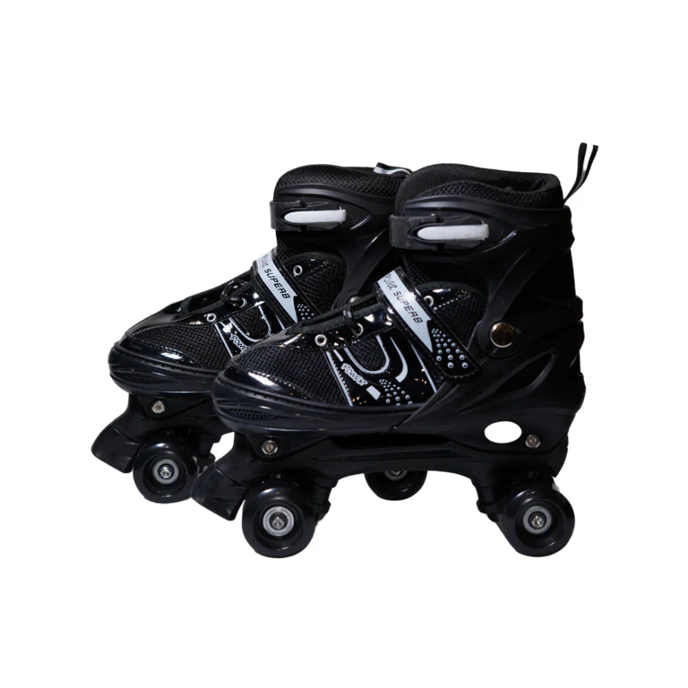 Skate Inline Skates – 4-Wheel Adjustable Roller Shoes for Kids & Adults
