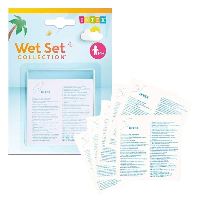 INTEX Repair Patches 3"x3" Square Patch (6 Patches Pack) 59631