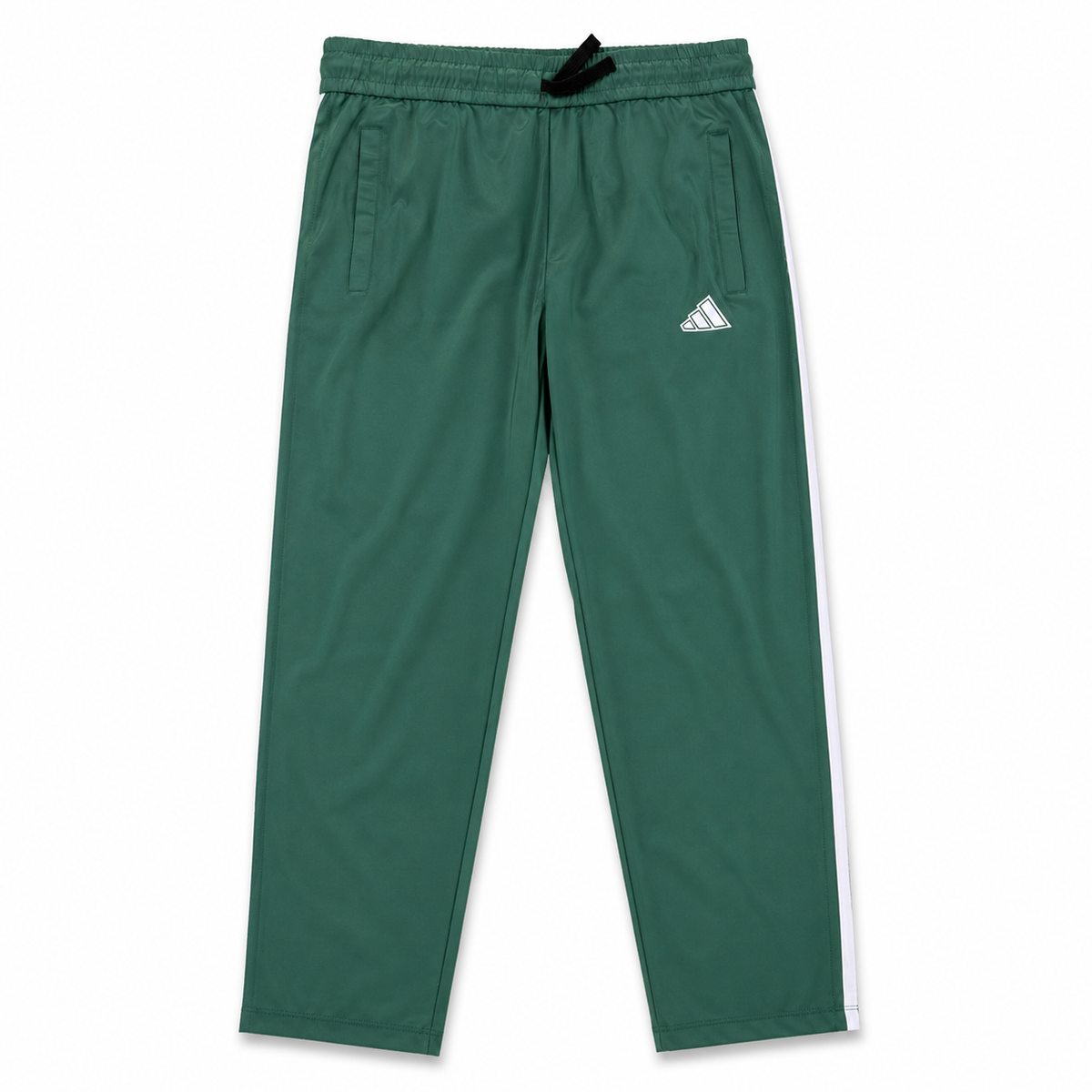 Men’s AD 3 Triline Green Sports Trouser – Premium Lycra Stretch, Slim Fit Activewear