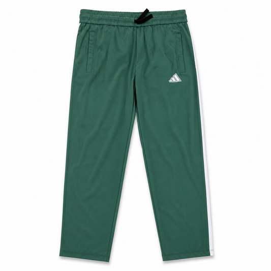 Men’s AD 3 Triline Green Sports Trouser – Premium Lycra Stretch, Slim Fit Activewear
