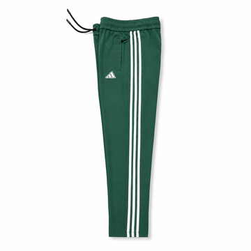 Men’s AD 3 Triline Green Sports Trouser – Premium Lycra Stretch, Slim Fit Activewear