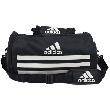 Ads Duffle bag With Shoe Compartment Black - 18 inches