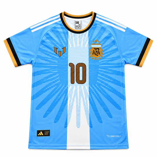 Argentina Messi 10 Farewell Football Jersey