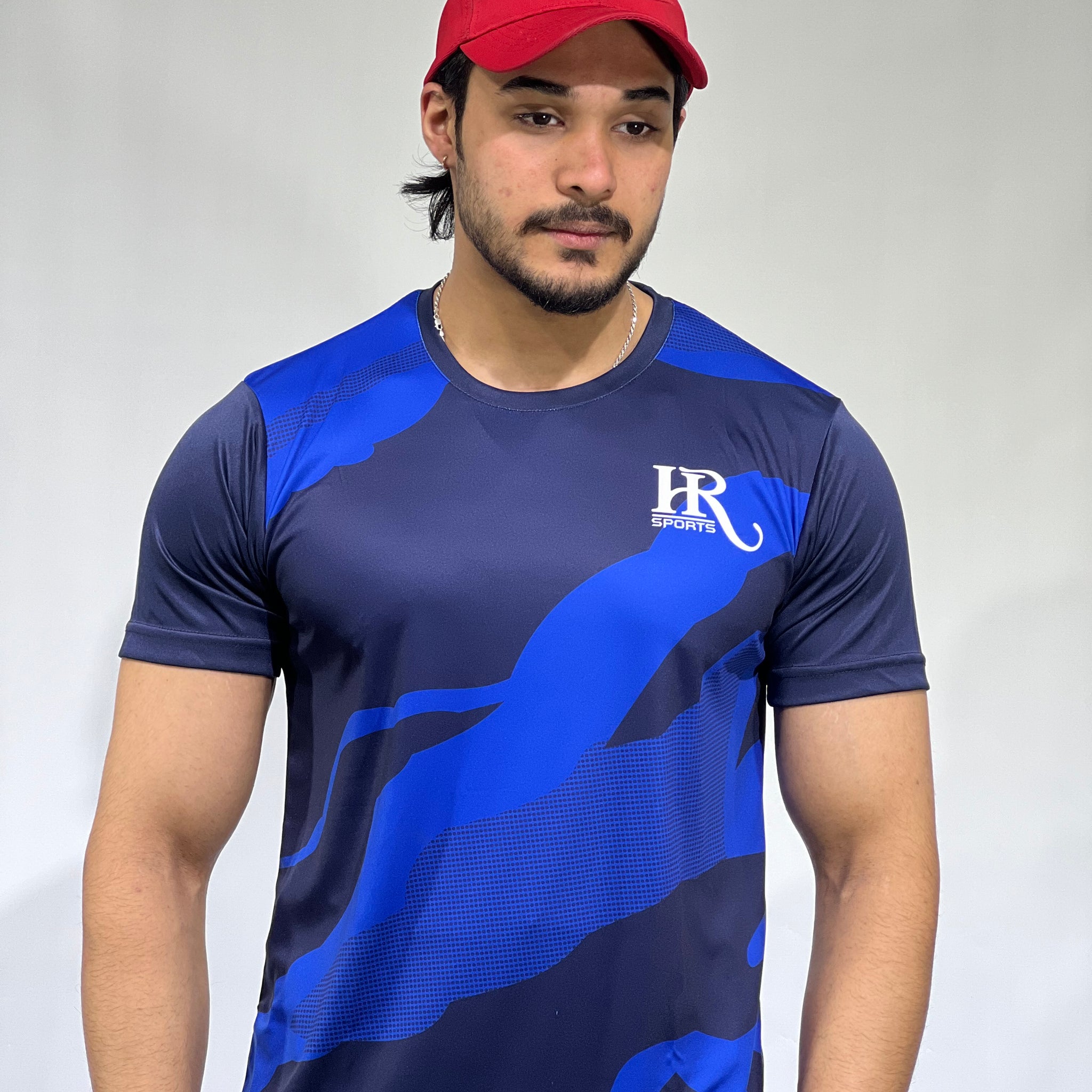 Hr Sports - Royal Blue FITFLEX Tee