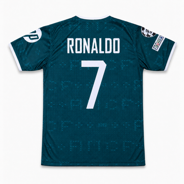 Real Madrid Away Jersey 2025/26 Ronaldo 7 Green Soccer