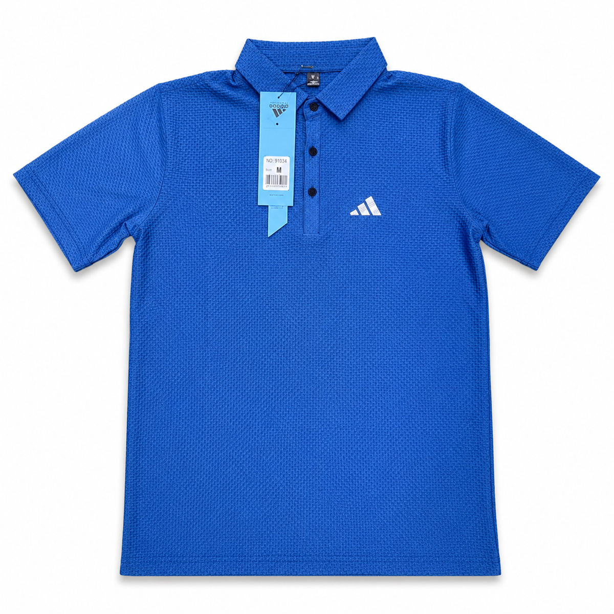 Men’s Bubble Fabric Polo Shirt