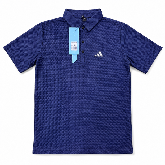 Men’s Bubble Fabric Polo Shirt
