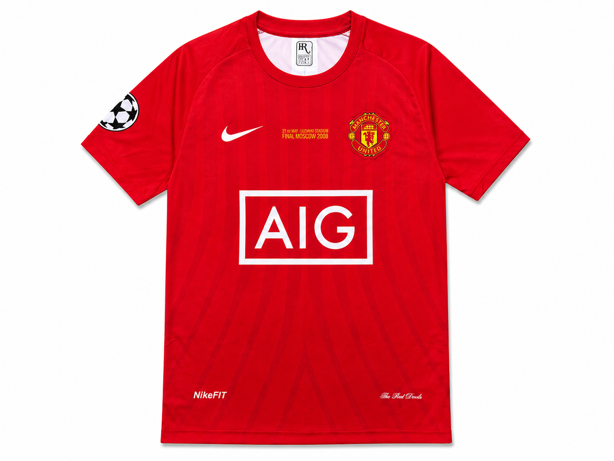 Cristiano Ronaldo Manchester United Home Jersey 2008 – Retro Football Shirt