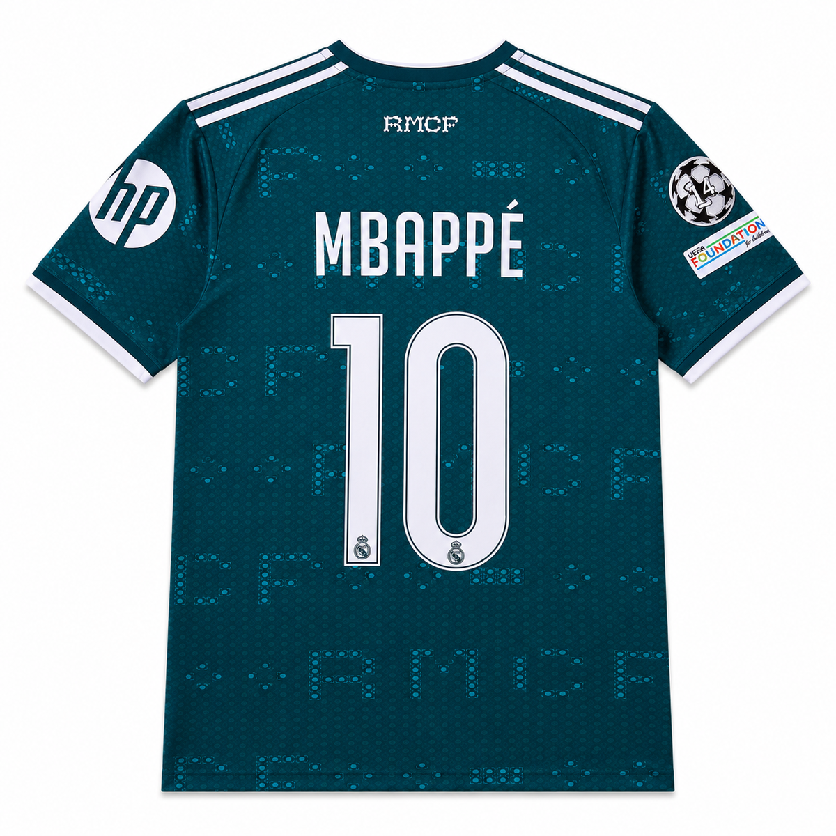 Real Madrid Away Jersey 2025/26 Mbappe 10 Green Soccer