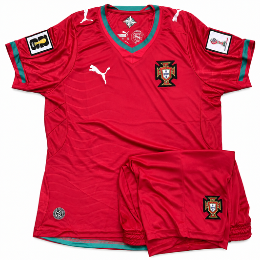 Portugal 2026 World Cup Home Kit – Premium Red Football Set