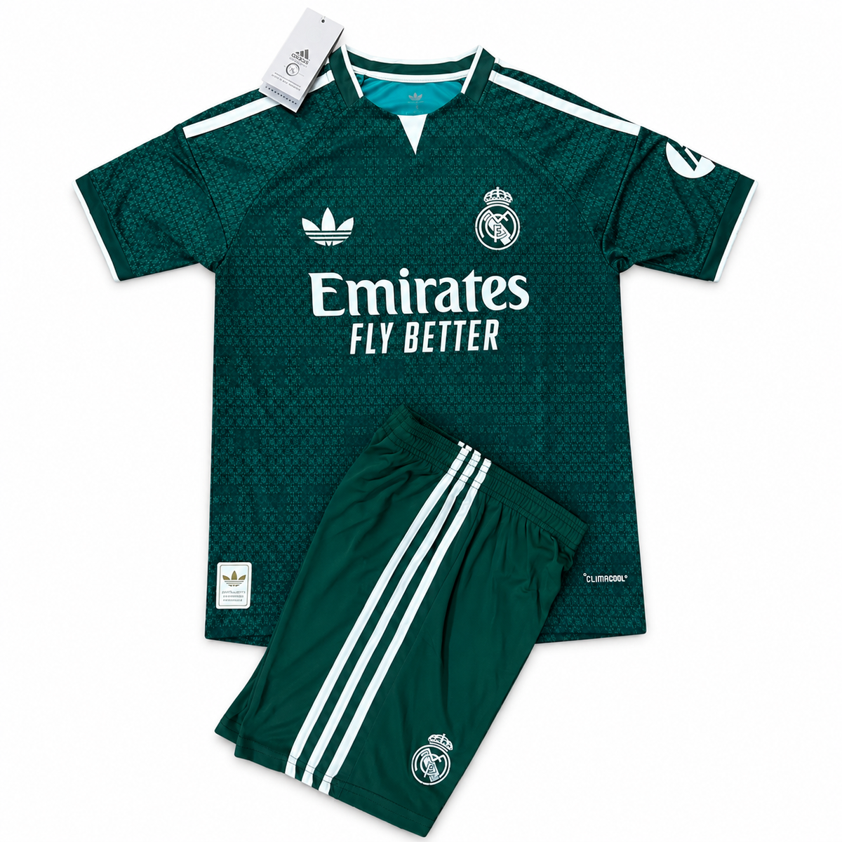 Real Madrid Away KIT 2025/26  Green Soccer (Embroidery)