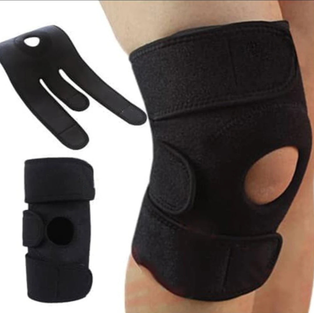 Open Patella Knee Support Brace – Adjustable Compression Sleeve for Pain Relief & Sports Injury Recovery