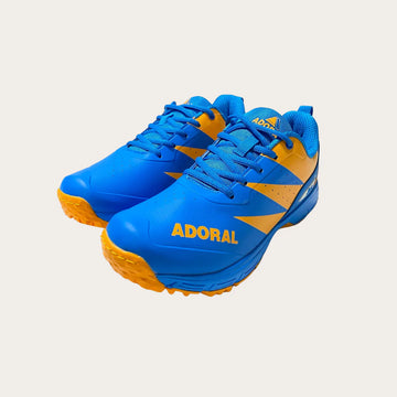 ADORAL JEET BLUE ORANGE CRICKET SHOES