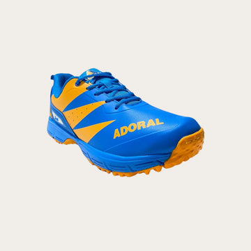 ADORAL JEET BLUE ORANGE CRICKET SHOES