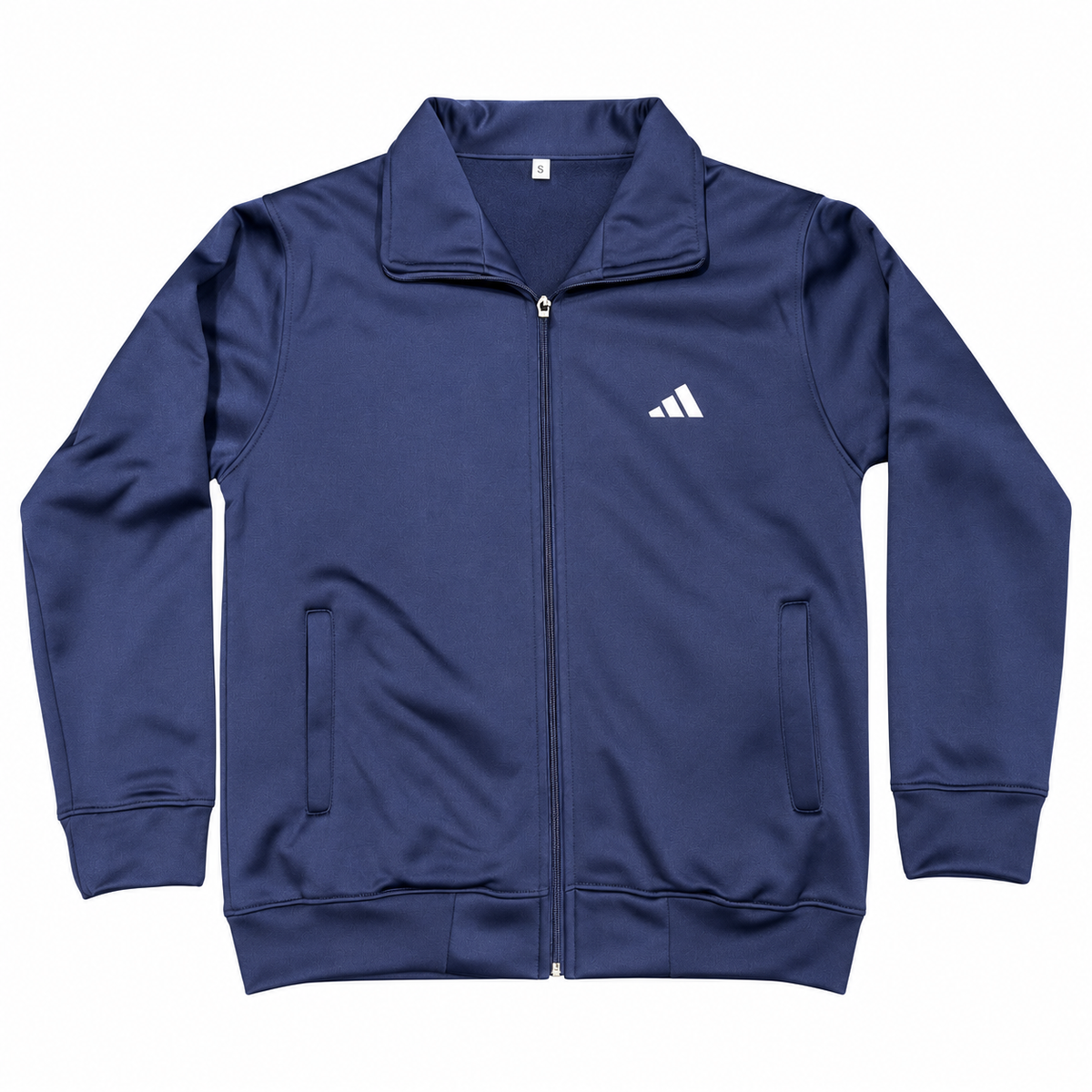 Navy Winter Fleece Zip-Up Sports Upper – 200–220 GSM
