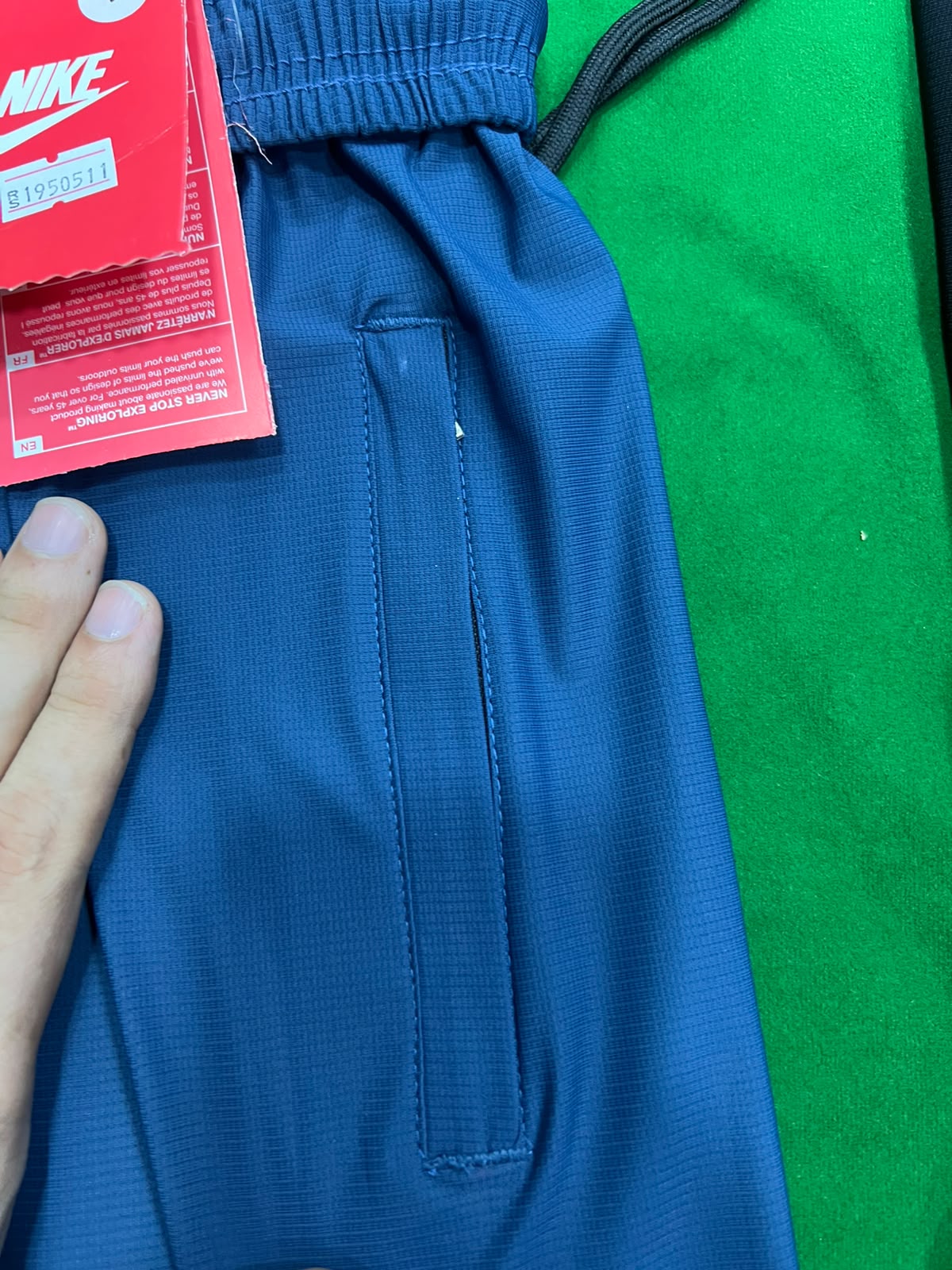 Nike Long Knicker – Box-Texture Fabric