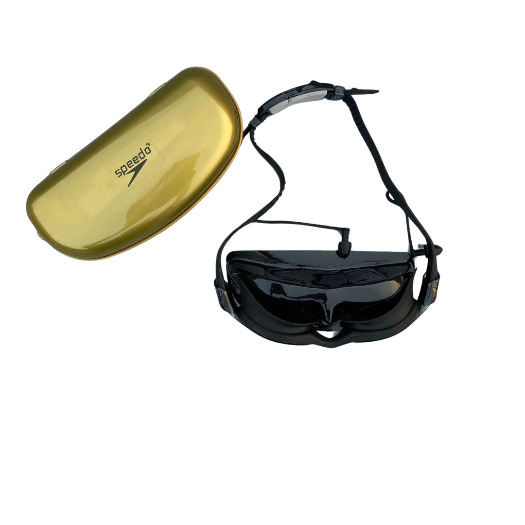 SWIMMG GOOGLE SPEEDO GOLDEN BOX