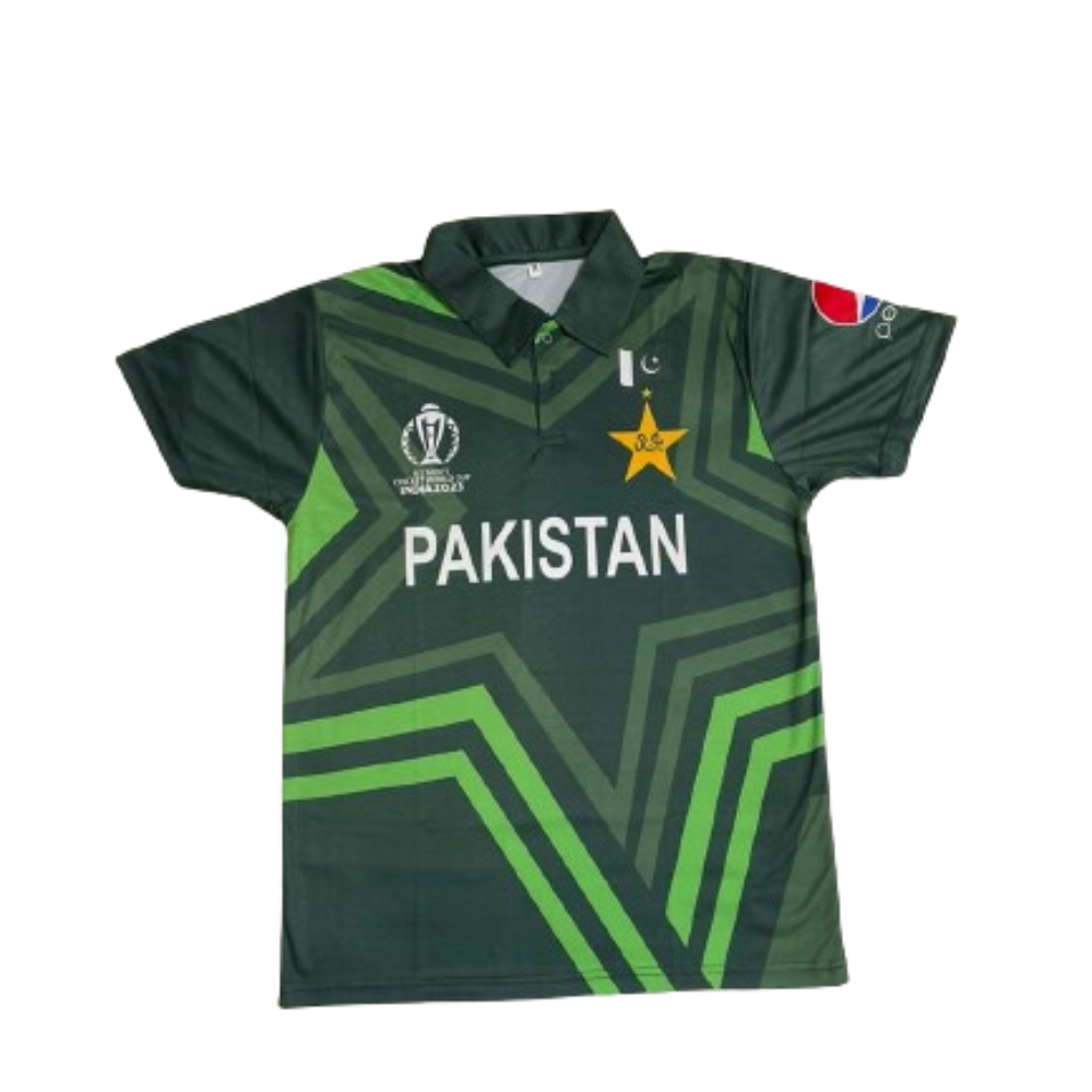 Pakistan Star Jercy of world cup 2023