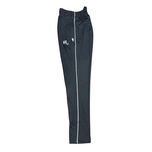 TROUSER INTERLOCK HR  SINGLE STRIP BLACK