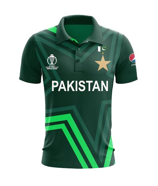 Pakistan Star Jercy of world cup 2023