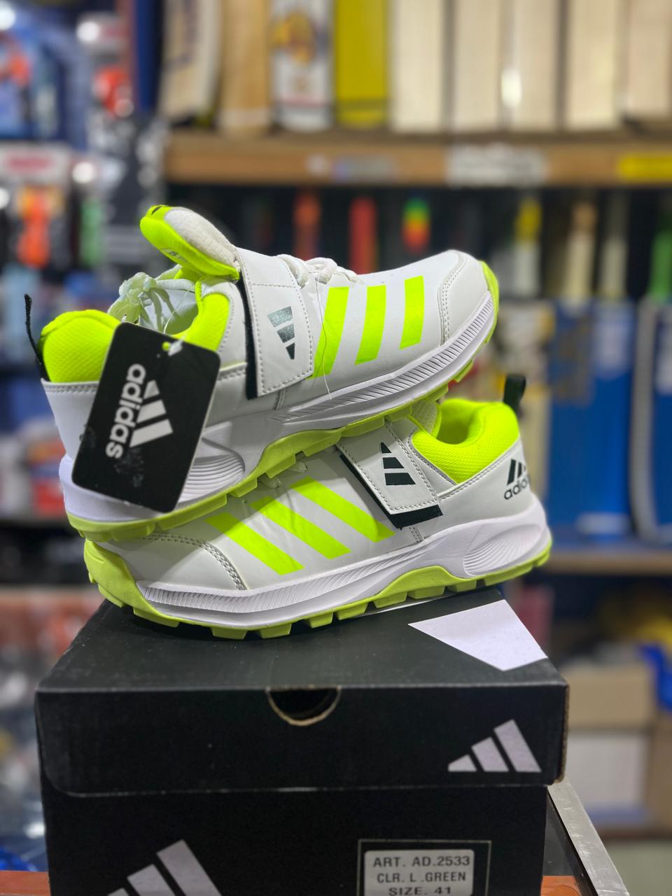 AD CRICKET SHOES GREEN