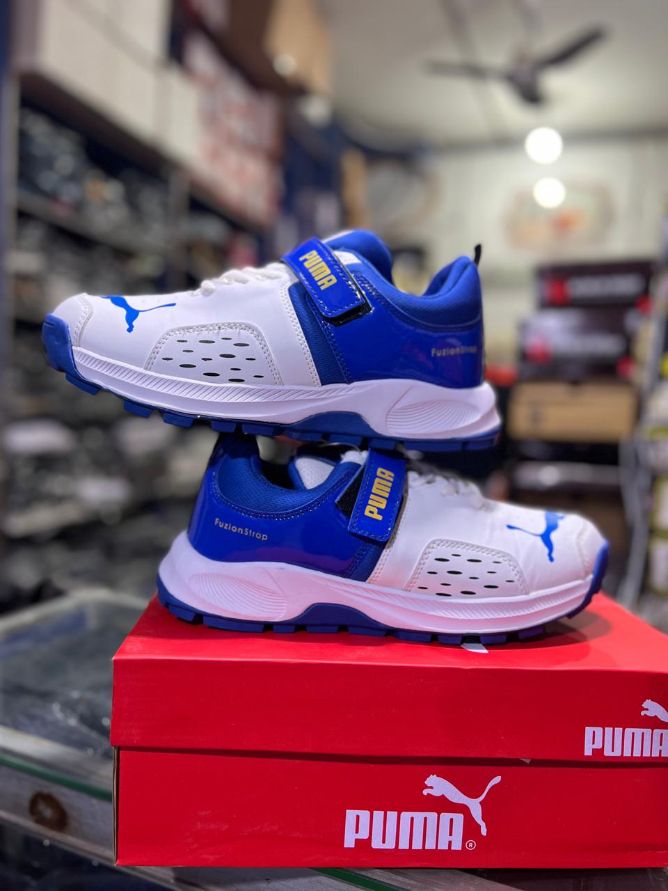 PUMA CRICKET SHOES BLUE
