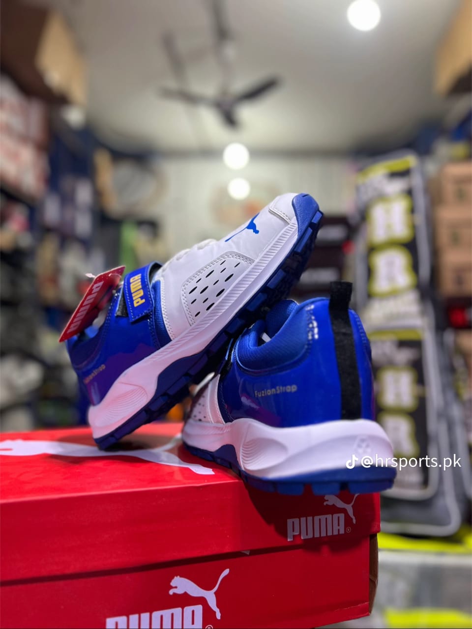 PUMA CRICKET SHOES BLUE