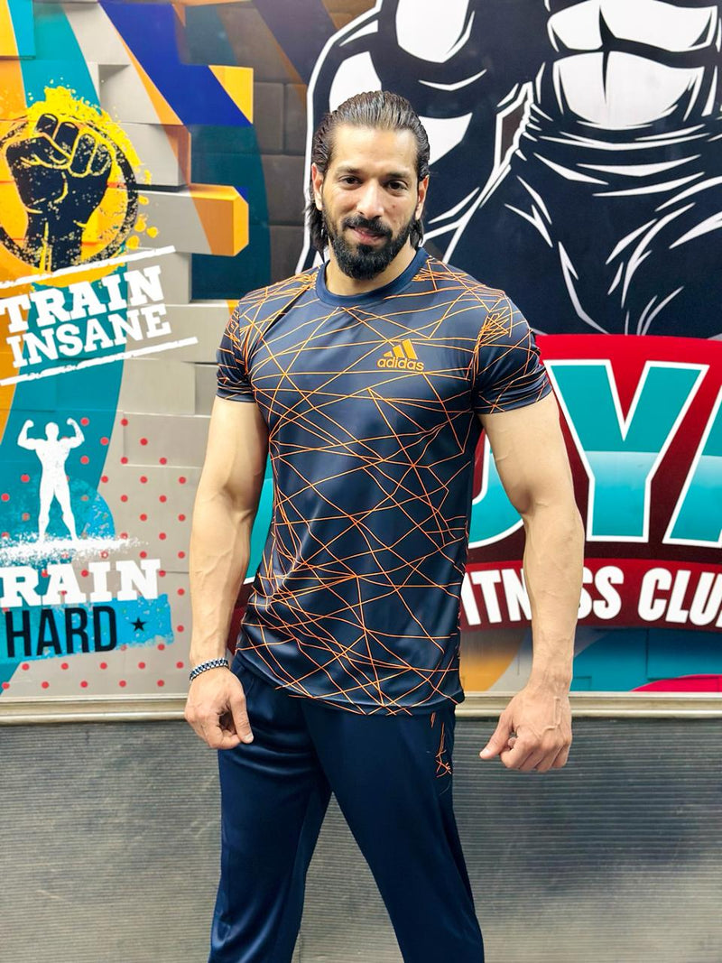 Adi Dry-Fit Tracksuit Spider wave - summer